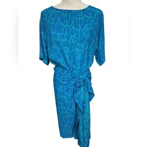 Kinolau A Manaola Collection Pakipika Wrap Dress- NWT